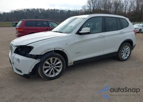 2014 BMW X3 xDrive28I z USA, uszkodzony, nr VIN 5UXWX9C56E0D12351